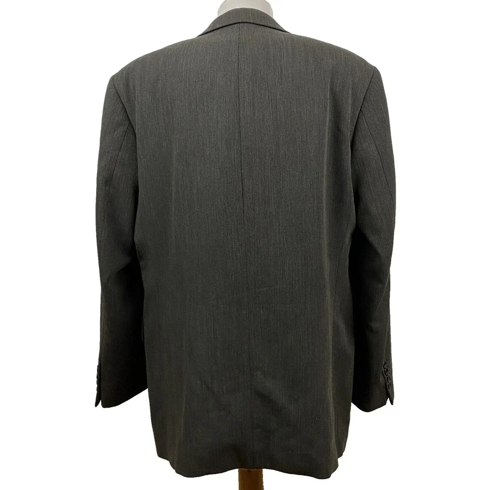 Hugo Boss Blazer Mens 40R Gray‎ Apollon Akropolis Wool Blend 2 Button Sport Coat